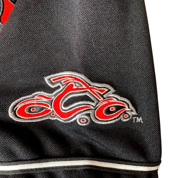 Vintage 1990s OCC Orange County Choppers Limited Edition Red & Black Jersey - Picture 6 of 9
